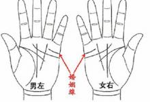 子女線看出生順序看哪只手?左手還是右手